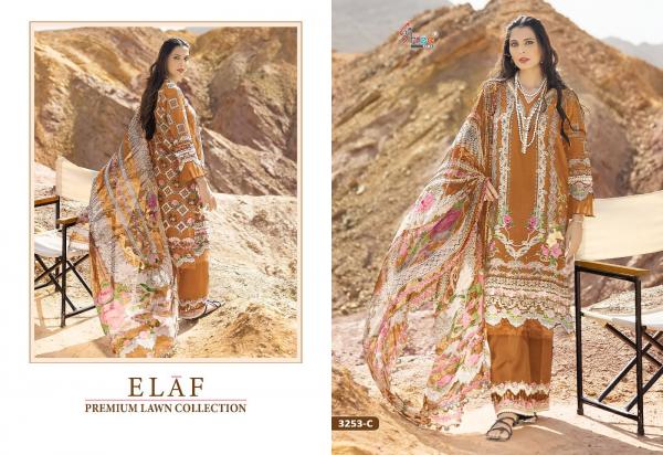 Shree Elaf Premium Lawn Cotton Dupatta Pakistani Salwar suit Collection